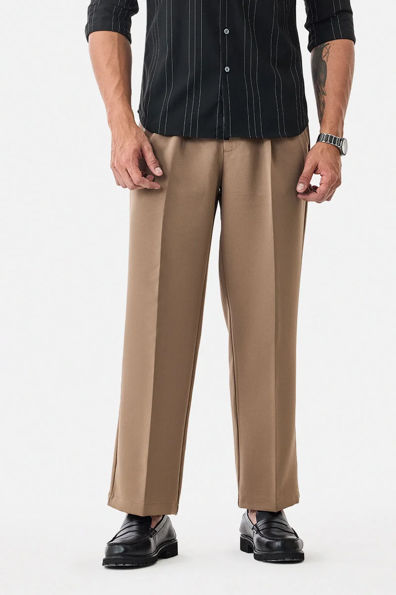 SNITCH Loose Fit Stretch Trousers